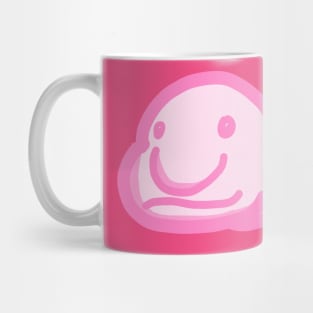 Blobfish in pink Mug